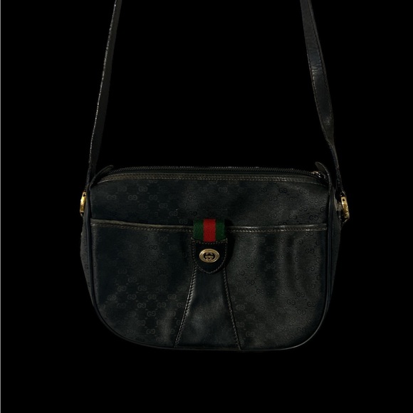 Handbags - Gucci Ophidia triple zip suede crossbody